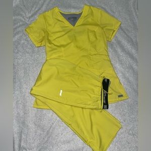Grey’s Anatomy scrubs.